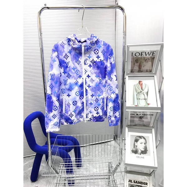 Áo khoác gió cho nam thương hiệu Louis Vuitton LV cao cấp màu loang nhiều kiểu