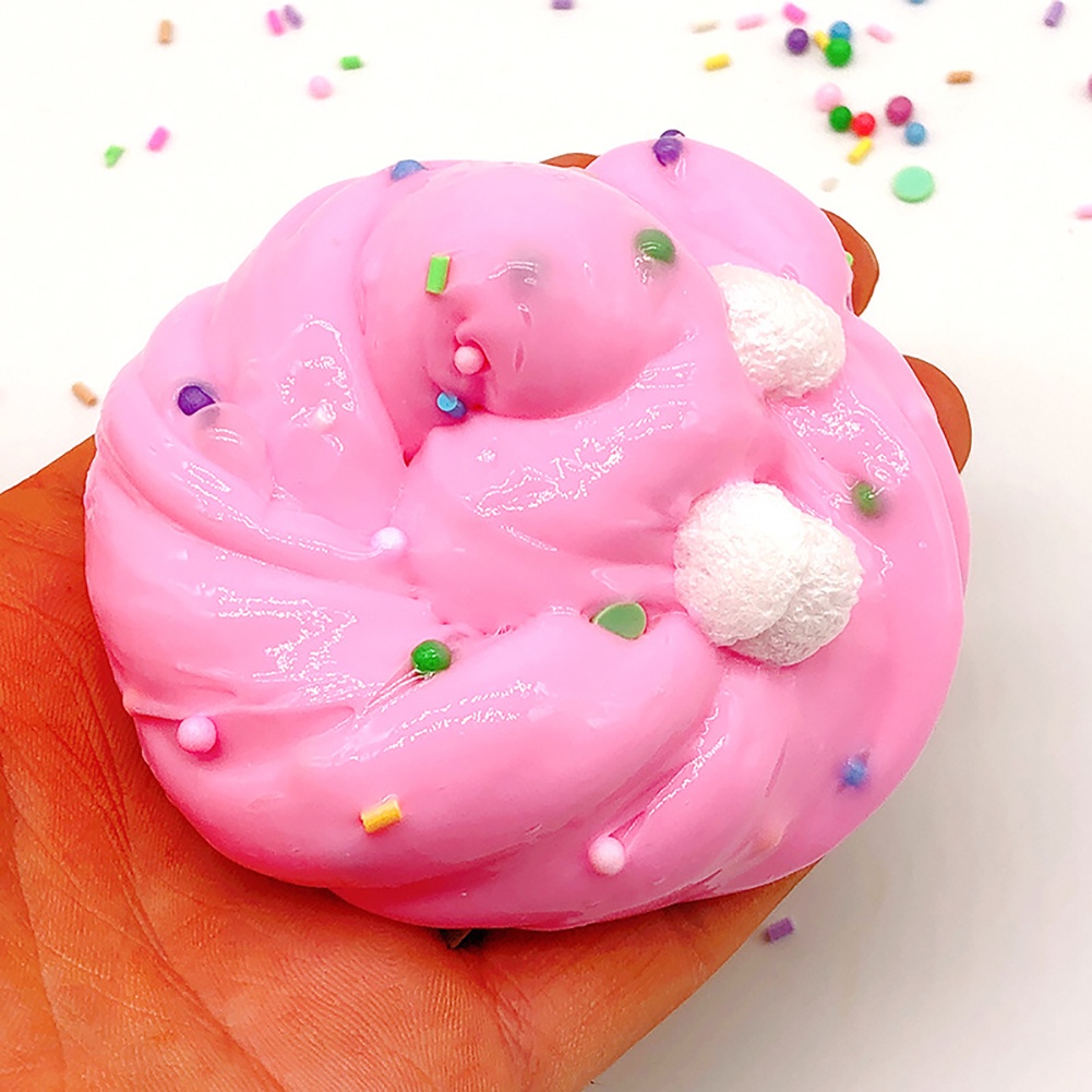 Đồ chơi slime dẻo ma thuật trộn hạt nhiều màu sắc vui nhộn đáng yêu dành cho bé