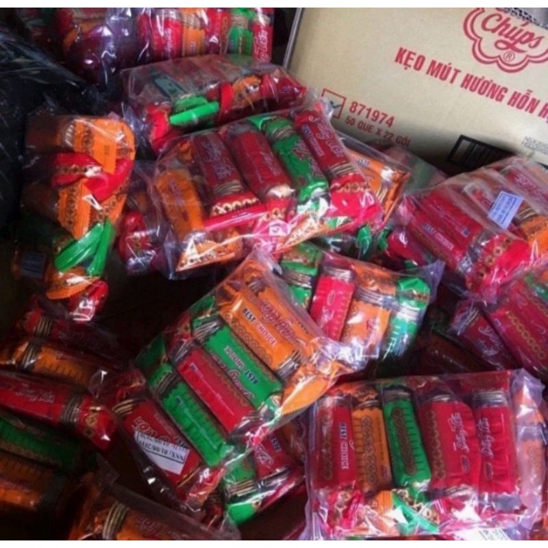 Bánh quy đồng tiền bịch (1 bịch 10 gói bánh ) | BigBuy360 - bigbuy360.vn