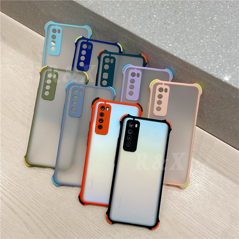 Ốp điện thoại chống va đập cho Oppo F11 Pro F9 A1K A3S A5 A92 A52 Reno 4