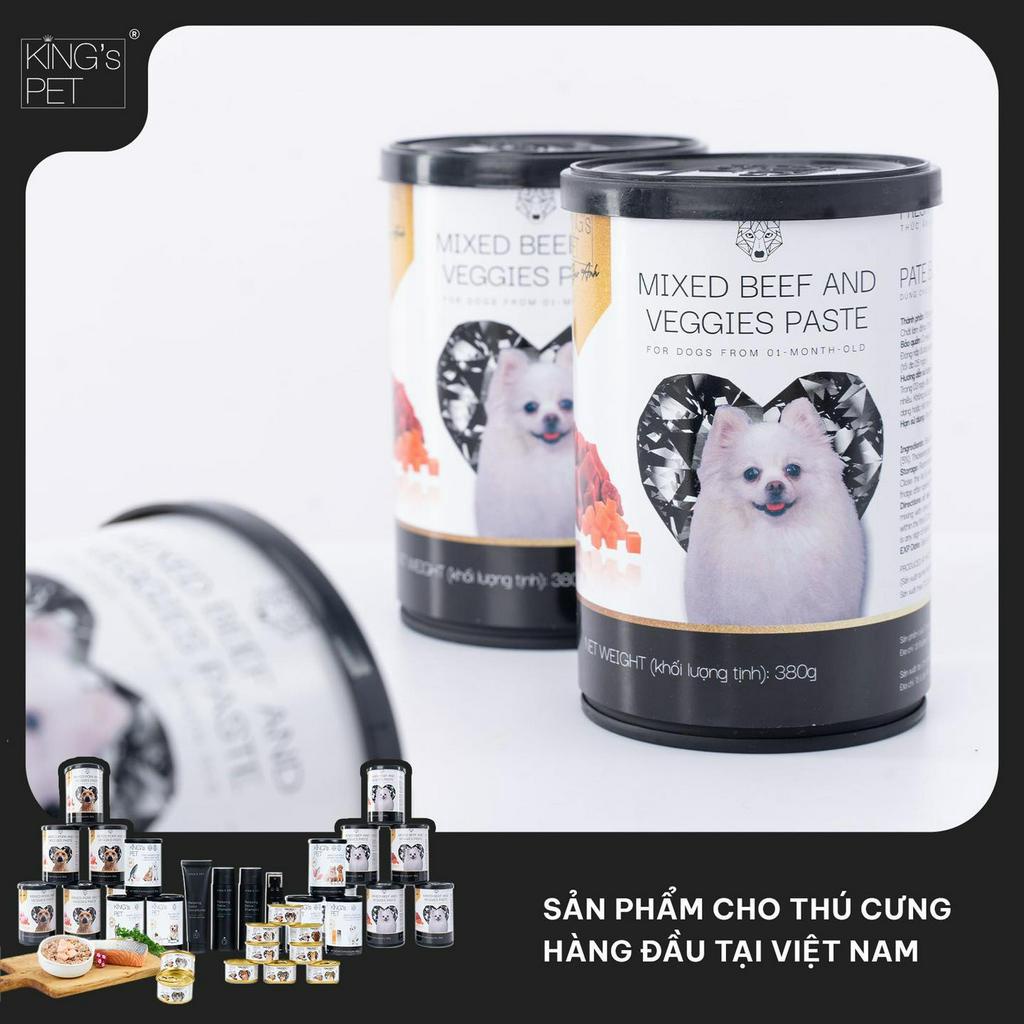 Pate King's Pet dành cho chó mèo mọi lứa tuổi
