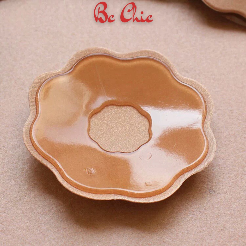 Dán ti lụa hình bông hoa siêu dính chống nước chống rơi PKP2 BC_CHIC LINGERIE