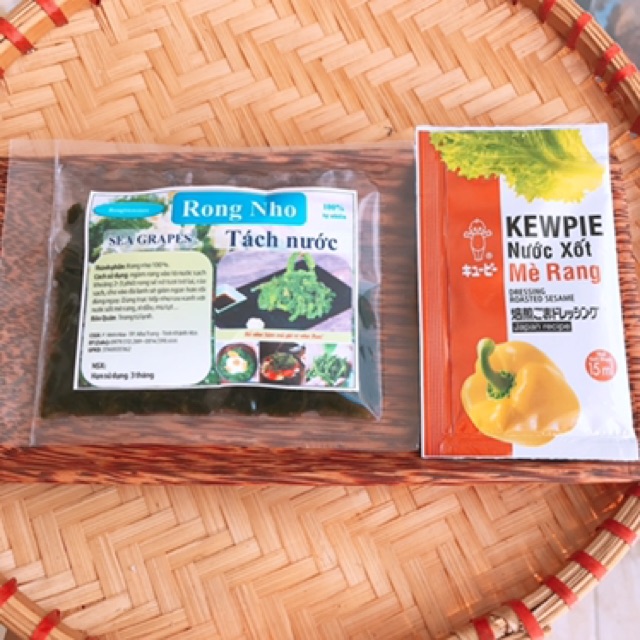 Rong nho tách nước gói 30gr. Nở ra gấp 3 lần rong nho tươi | BigBuy360 - bigbuy360.vn