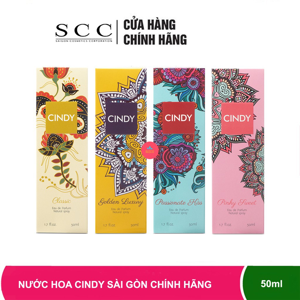Nước Hoa Cindy Pinky Sweet 50ml chính hãng