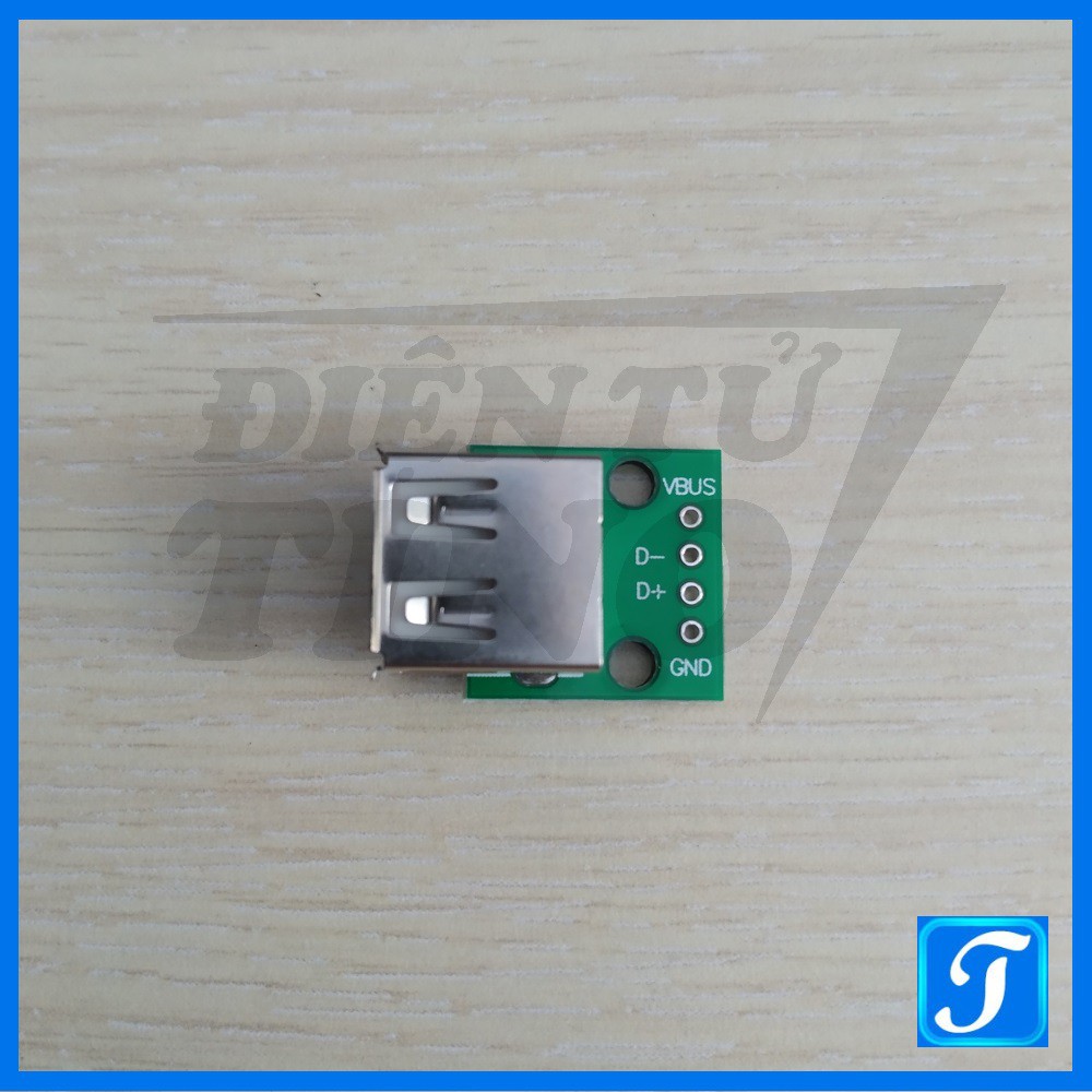 Mạch Ra Chân USB 2.0 Đực Cái tùy chọn loại