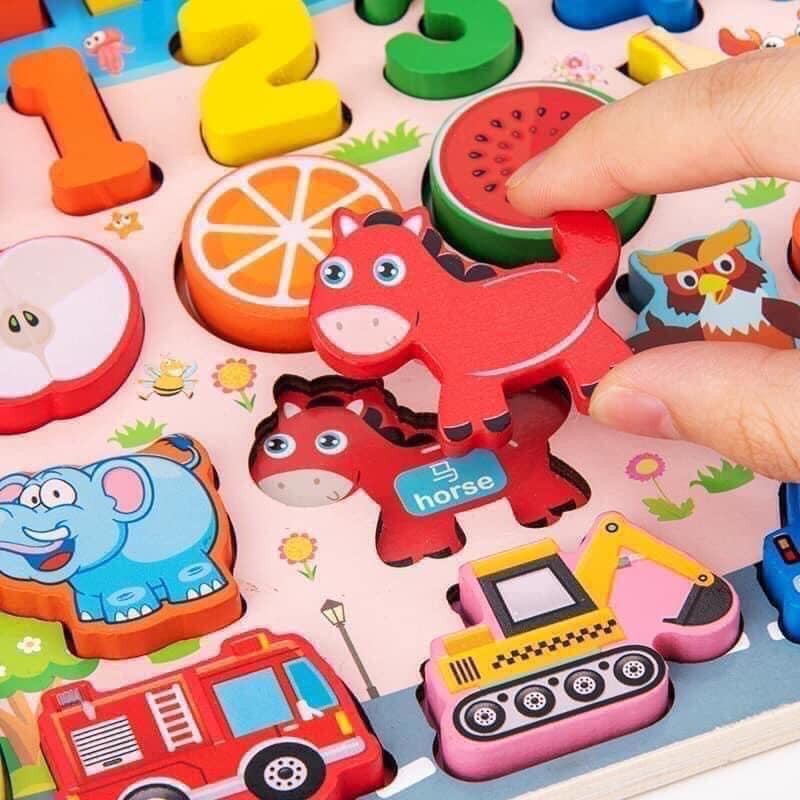 Bộ Đồ Chơi Câu Cá Và Ghép Số Học Đếm SIÊU HOT 2020