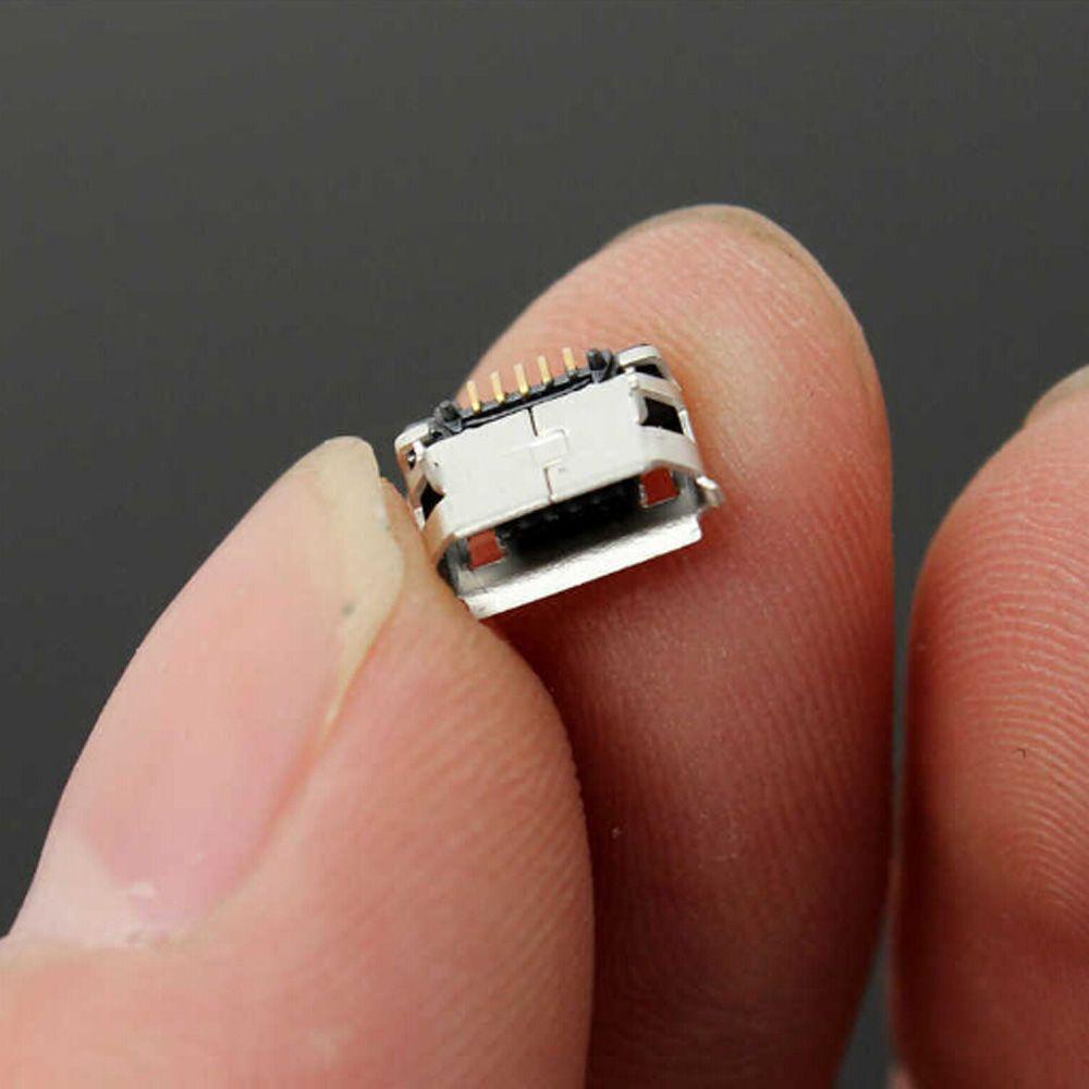Set 20 Đầu Nối Ổ Cắm Điện SMD SMT 5-Pin Micro USB Type Chuyên Dụng