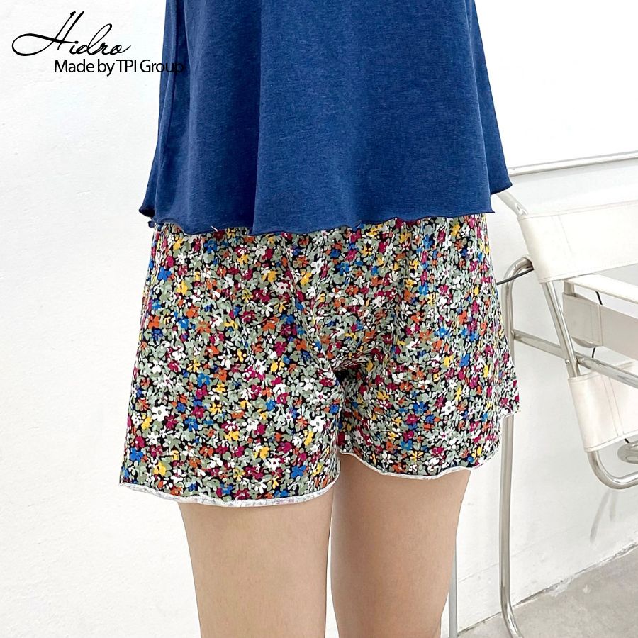 Quần sooc nữ cute chất cotton co giãn 4 chiều siêu mềm mát thấm hút mồ hôi cực tốt