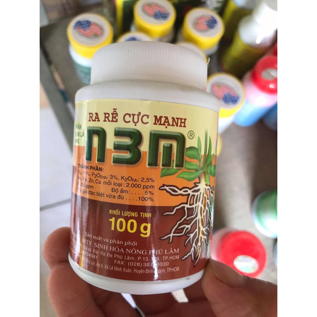 Phân bón Ra rễ cực mạnh N3M (100g)