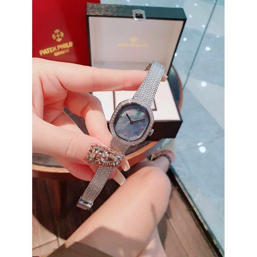 Đồng hồ nữ cao cấp, đồng hồ đeo tay nữ PA-TEK PHI-LIP full fox thiết kế thanh mảnh siêu sang chảnh, quý phái dành cho nữ