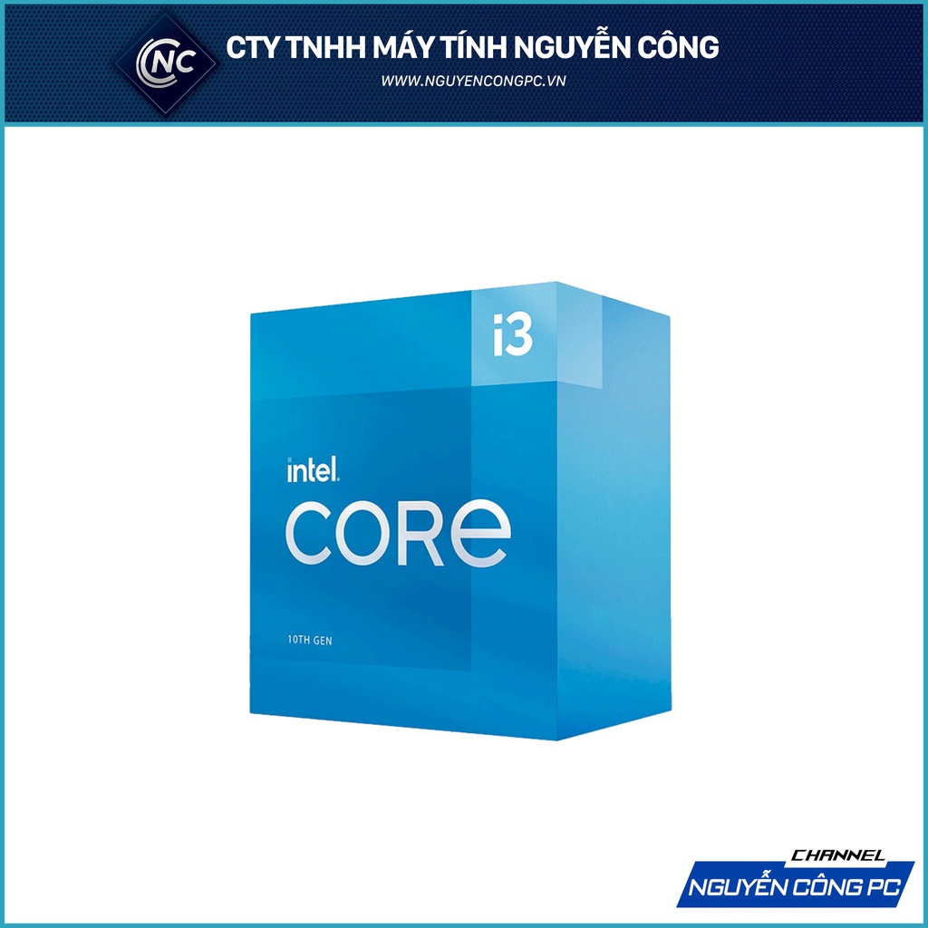 CPU Intel Core i310105 (4 Nhân 8 Luồng | 3.7GHz turbo 4.4Ghz | 6MB Cache | 65W)