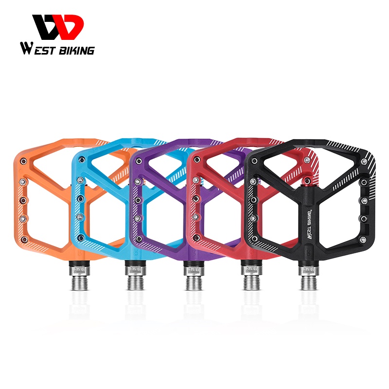 Bàn Đạp Xe Đạp Bằng Nilon Siêu Nhẹ Chống Trượt / Thấm Nước BMX