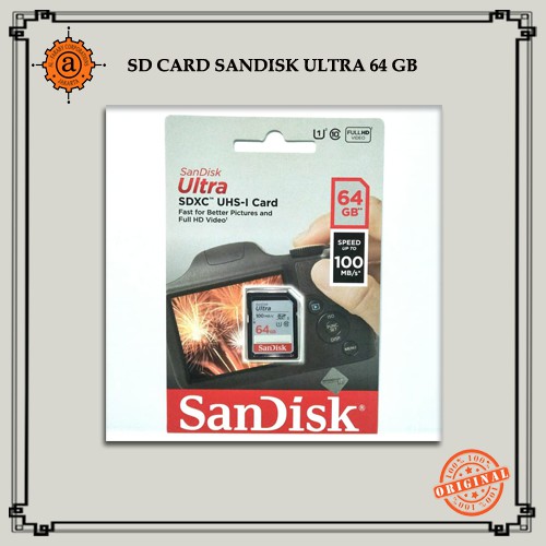 Thẻ Nhớ Sd Hiệu Sandisk 64gb