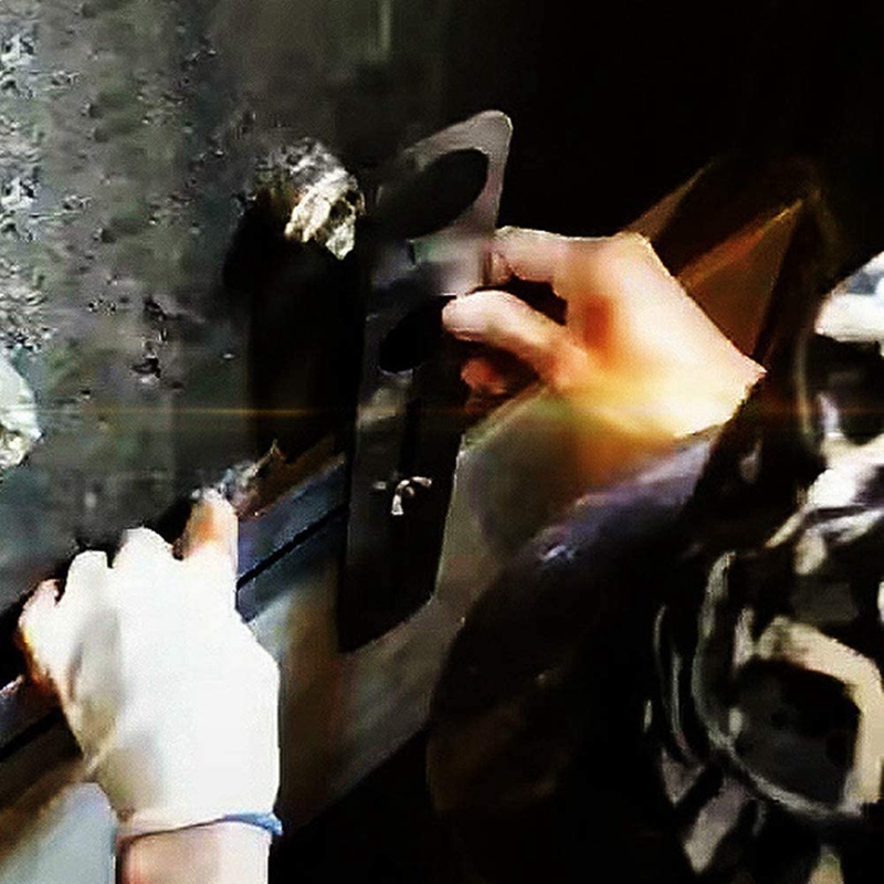 Thước đo định vị lỗ khoan gốm sứ bằng thép không gỉ xoay 360 độ tùy chỉnh tiện dụng