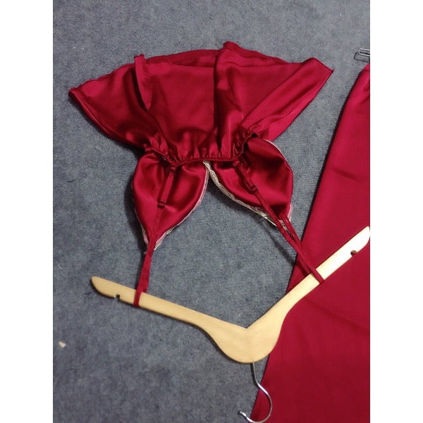 🌹SET BỘ NGỦ SATIN PHỐI REN CÓ MÚT QUẦN DÀI🌹 | BigBuy360 - bigbuy360.vn