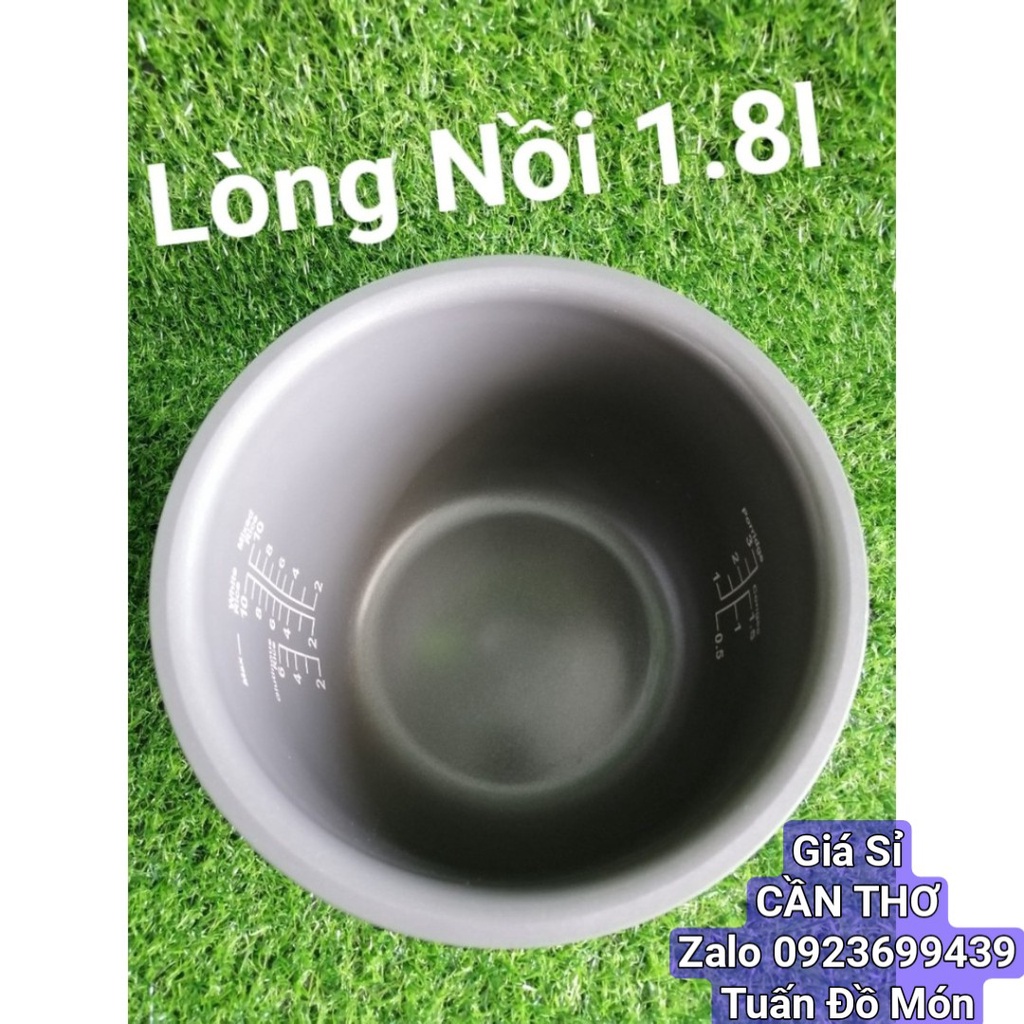 Ruột nồi - lòng nồi cơm điện tử toshiba 1.8 lít RC-18NMFVN - 1 lít RC-10NMFVN chính hãng