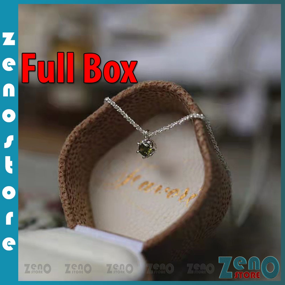 Vòng cổ gypsophila (full box) DC09, dây chuyền titan phong cách Hàn Quốc