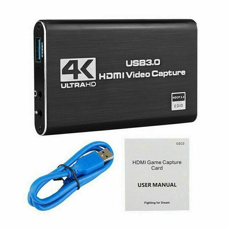 Card ghi hình kết nối 4K HDMI sang USB 3.0 Video cho game OBS