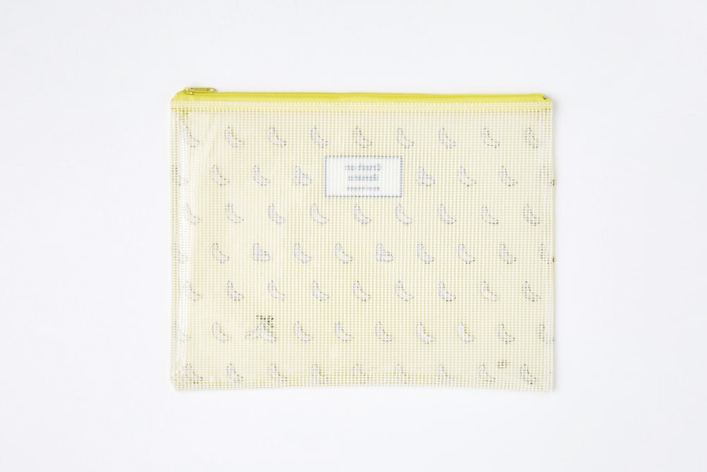 Túi Lưới ARTBOX Có Dây Kéo Họa Tiết Chuối Màu Vàng (Cỡ Lớn)