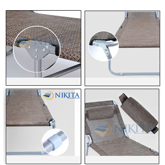 [XẢ KHO 3 NGÀY] Giường xếp văn phòng Nikita NIKA TT04 -Tải trọng 100kg (BH 6 tháng) giường gấp chung cư