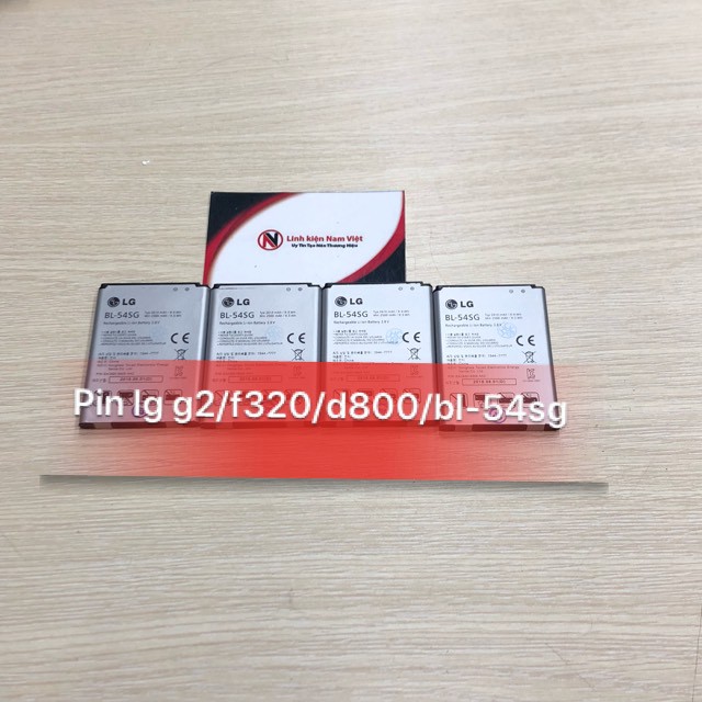 PIN ĐIỆN THOẠI LG G2 - LG F320 ZIN - BL-54SG - 2610mAh - BẢO HÀNH 3 THÁNG .