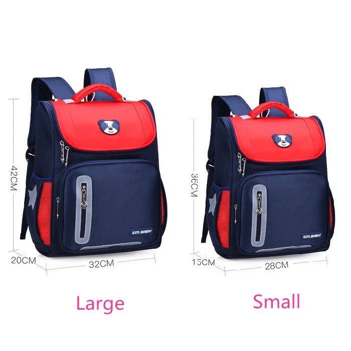 Ba Lô Đi Học Có Thanh Kéo Chống Văng Tiện Lợi Dành Cho Bé