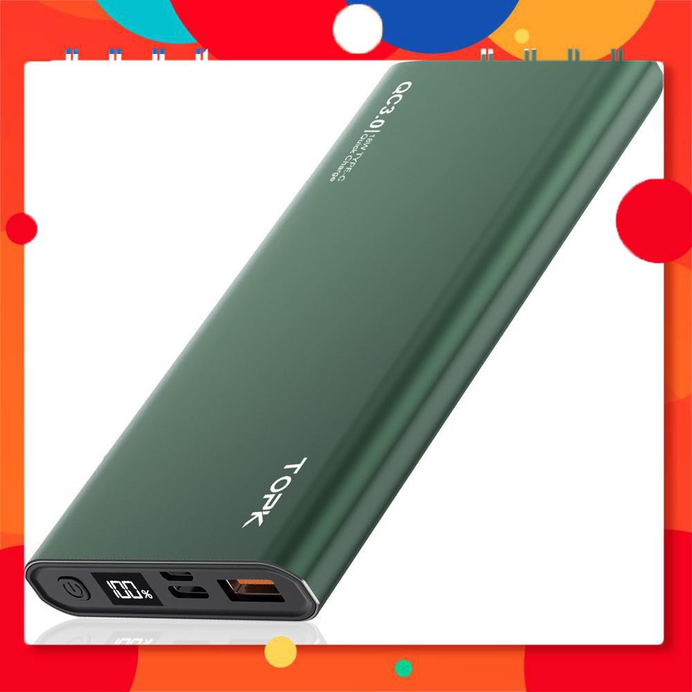 Pin Dự Phòng Nhanh TOPK I1006P 10.000mAh 18W QC3.0 Sạc Nhanh Có Màn Hình Điện Tử tphcm | WebRaoVat - webraovat.net.vn