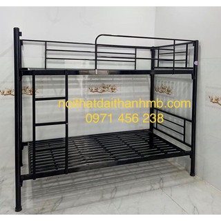 Giường sắt 2 tầng cao cấp ngang 1m Đại Thành, tháo lắp đơn giản