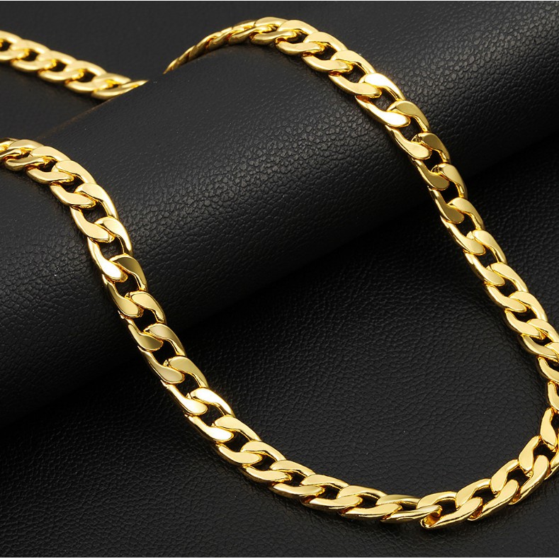 Vòng cổ nam mạ vàng 24k Italy sang trọng đẳng cấp