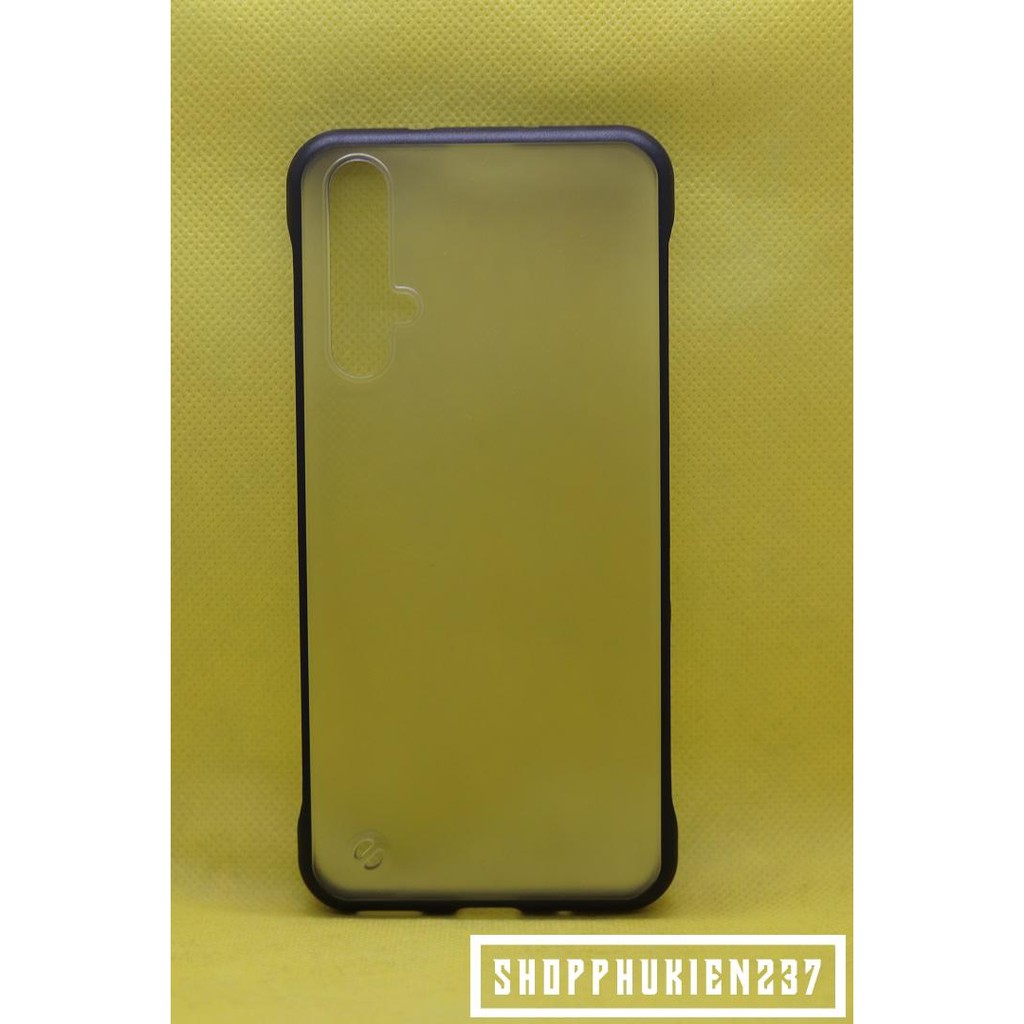Ốp Huawei Nova 5T , Honor 20 Ốp Lưng Cứng Viền Dẻo Màu Cao Cấp