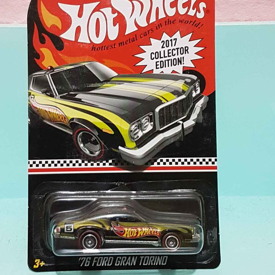 Hot Wheels Mô Hình Đồ Chơi Xe Hơi Ford Gran Torino 2017 Collector Dodge 330 Open 76 2019