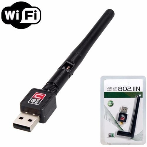 USB thu sóng wifi cho máy tính và laptop tốc độ cao 150Mb có ăng ten | BigBuy360 - bigbuy360.vn