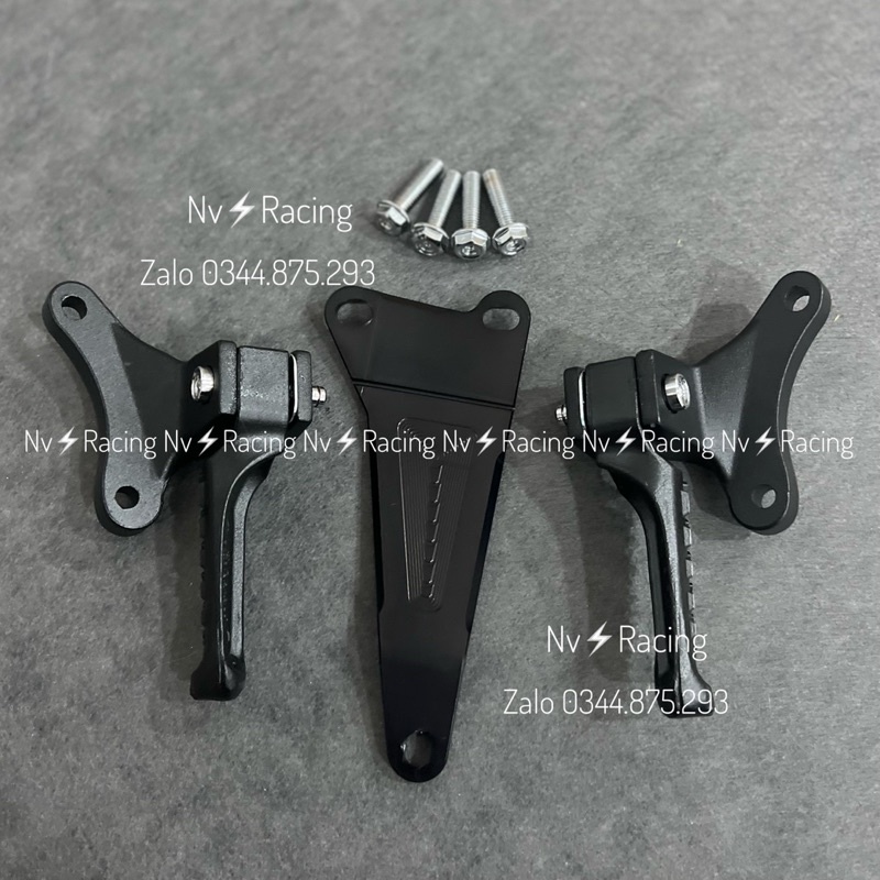 Gác chân sau kiểu Mã Lai lắp Winner / Winner X kèm Ốc Salaya đầu trụ