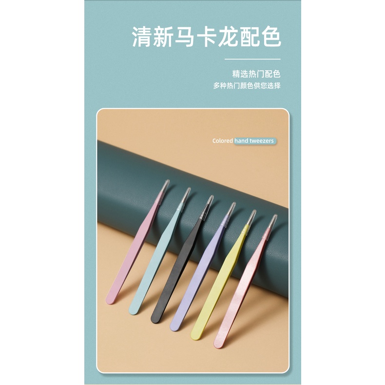 Nhíp Gắp Giấy Dán Sổ Tay DIY Bằng Thép Không Gỉ Tiện Lợi