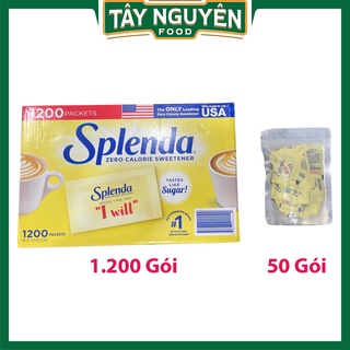 Đường ăn kiêng Splenda healthy 0 Kcal Tây Nguyên Food 50 gói/1200 gói