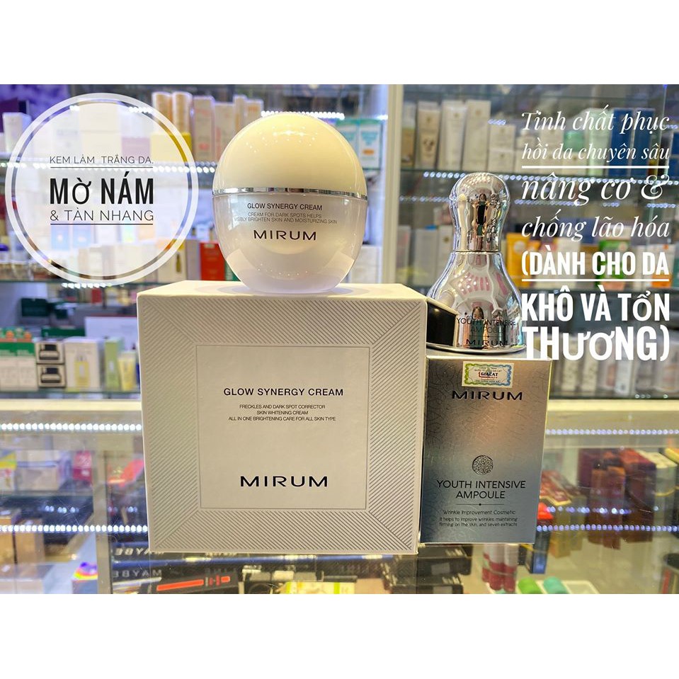 🌸KEM LÀM TRẮNG, MỜ NÁM & TÀN NHANG MIRUM GLOW SYNERGY CREAM🌸