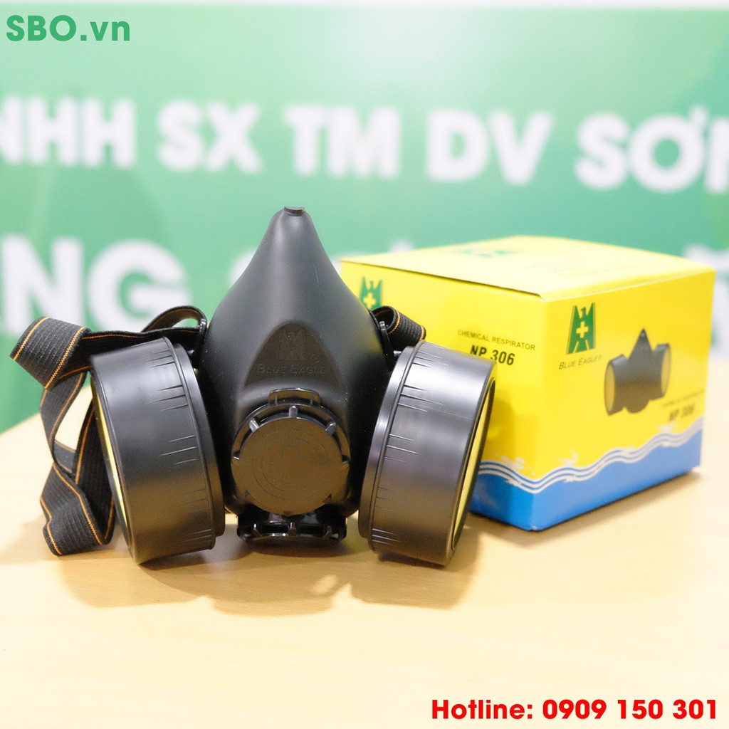 Mặt Nạ Phòng Độc DL NP306 +2 Phin Lọc