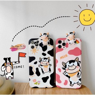 ỐP IPHONE BÒ SỮA LEO SIÊU CÁ TÍNH - ĐỦ CÁC DÒNG MÁY 