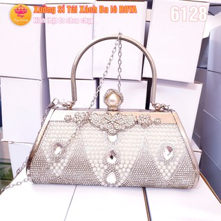 Ví Cầm Tay Nữ 🎁 FREESHIP 🎁 Dự tiệc Clutch Nữ ROYA 6128 HÌNH GIỌT NƯỚC ĐẲNG CẤP SANG TRỌNG HÌNH SHOP TỰ CHỤP