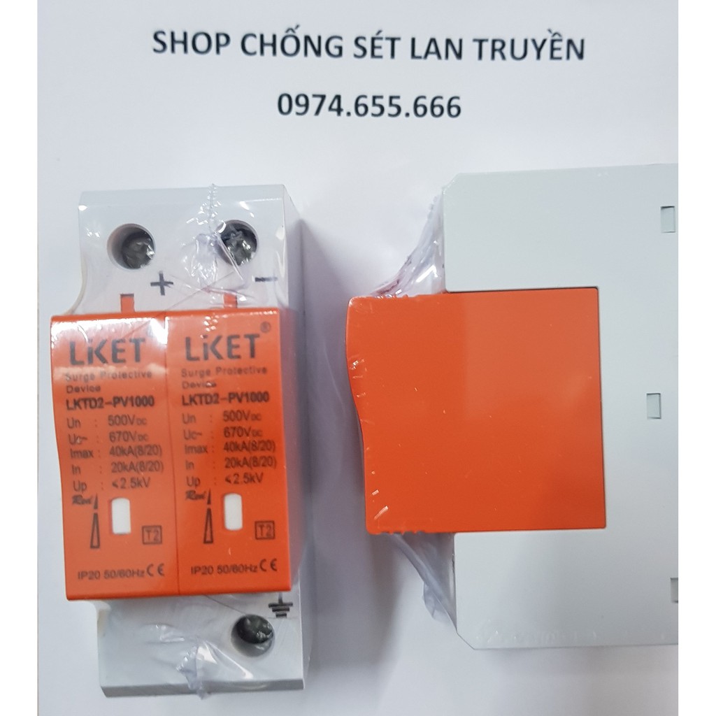 Chống sét điện năng lượng mặt trời 40KA - thiết bị chống sét