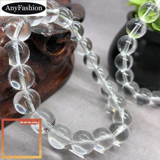 *hot* Vòng tay chuỗi hạt thủy tinh trong suốt (6/8/10/12mm)