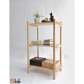 Giá để đồ gỗ 🛑FREESHIP🛑 Kệ để đồ 3 tầng tiện lợi [ Nguyên liệu 100% gỗ tự nhiên cao cấp nhập khẩu ]