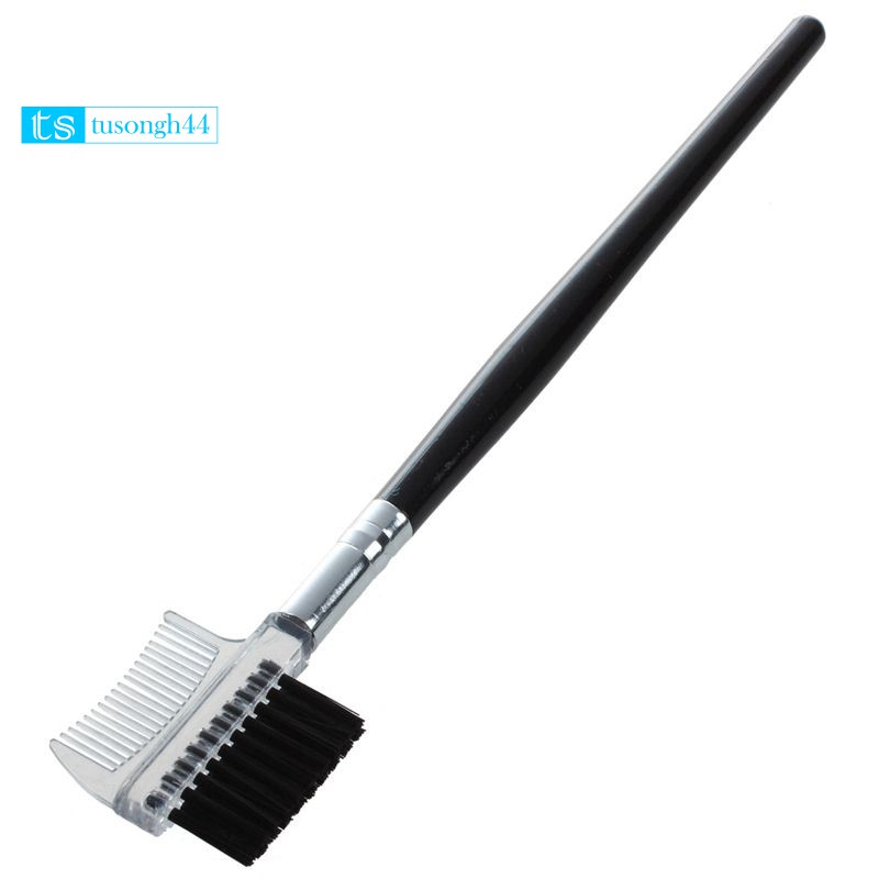 (Hàng Mới Về) 1 Cọ Trang Điểm Lông Mày Hai Đầu Màu Đen Cho Nữ | BigBuy360 - bigbuy360.vn