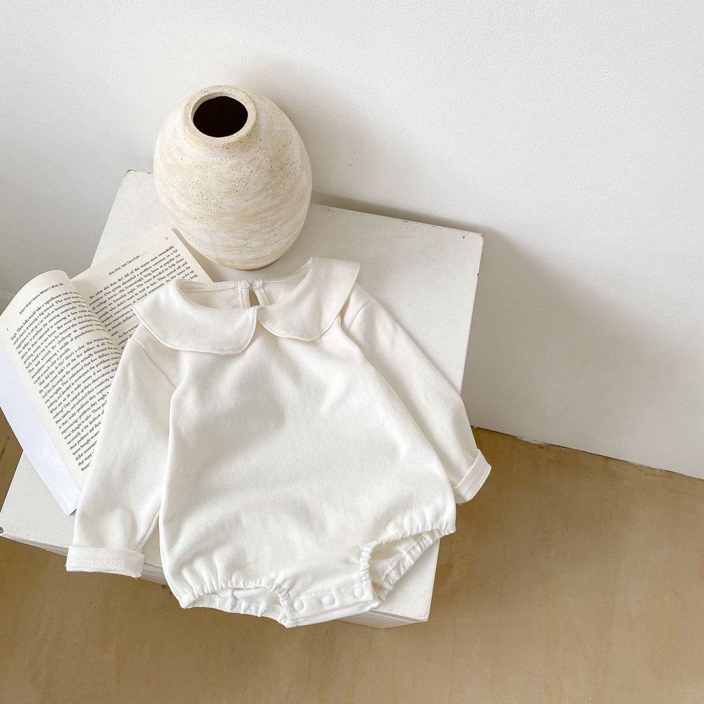 Áo Liền Quần Mùa Thu Phong Cách Phương Tây Cho Bé Sơ Sinh