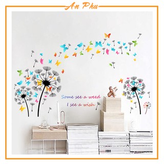 Decan Dán Tường An Phú Decor Họa Tiết Bồ Công Anh