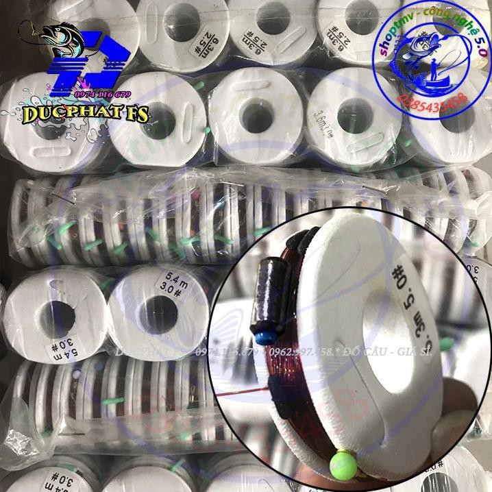 Dây trục câu đài buộc sẵn đầy đủ các kích thước, cước câu