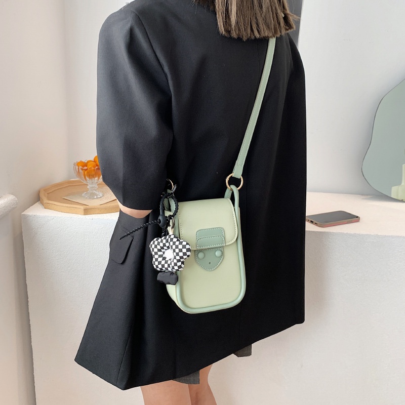 Túi Đeo Chéo Hình Vuông Nhỏ Đựng Điện Thoại Thời Trang Mùa Hè 2022 Cho Nữ