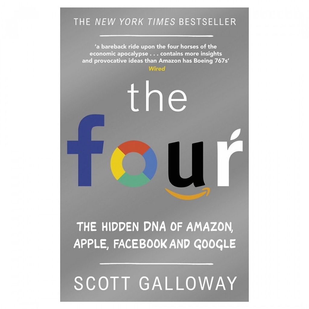 Sách - The Four : The Hidden DNA of Amazon - Apple - Facebook and Google