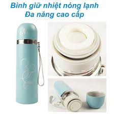 BÌNH GIỮ NHIỆT MICKY, bình giữ nhiệt lõi inox 2 lớp cao cấp