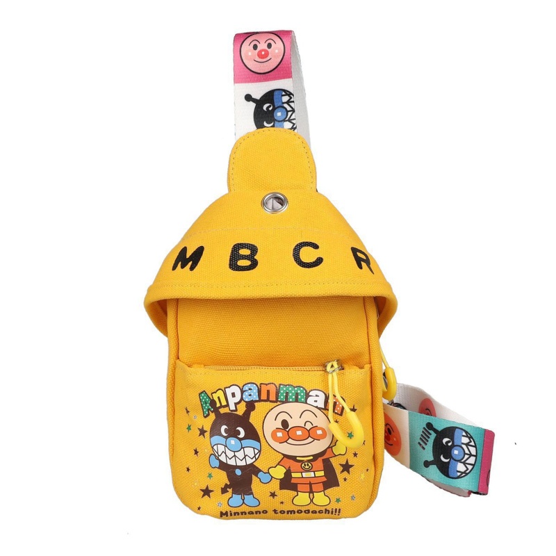 Túi Canvas Đeo Chéo Ngực Họa Tiết Hoạt Hình Cho Gia Đình